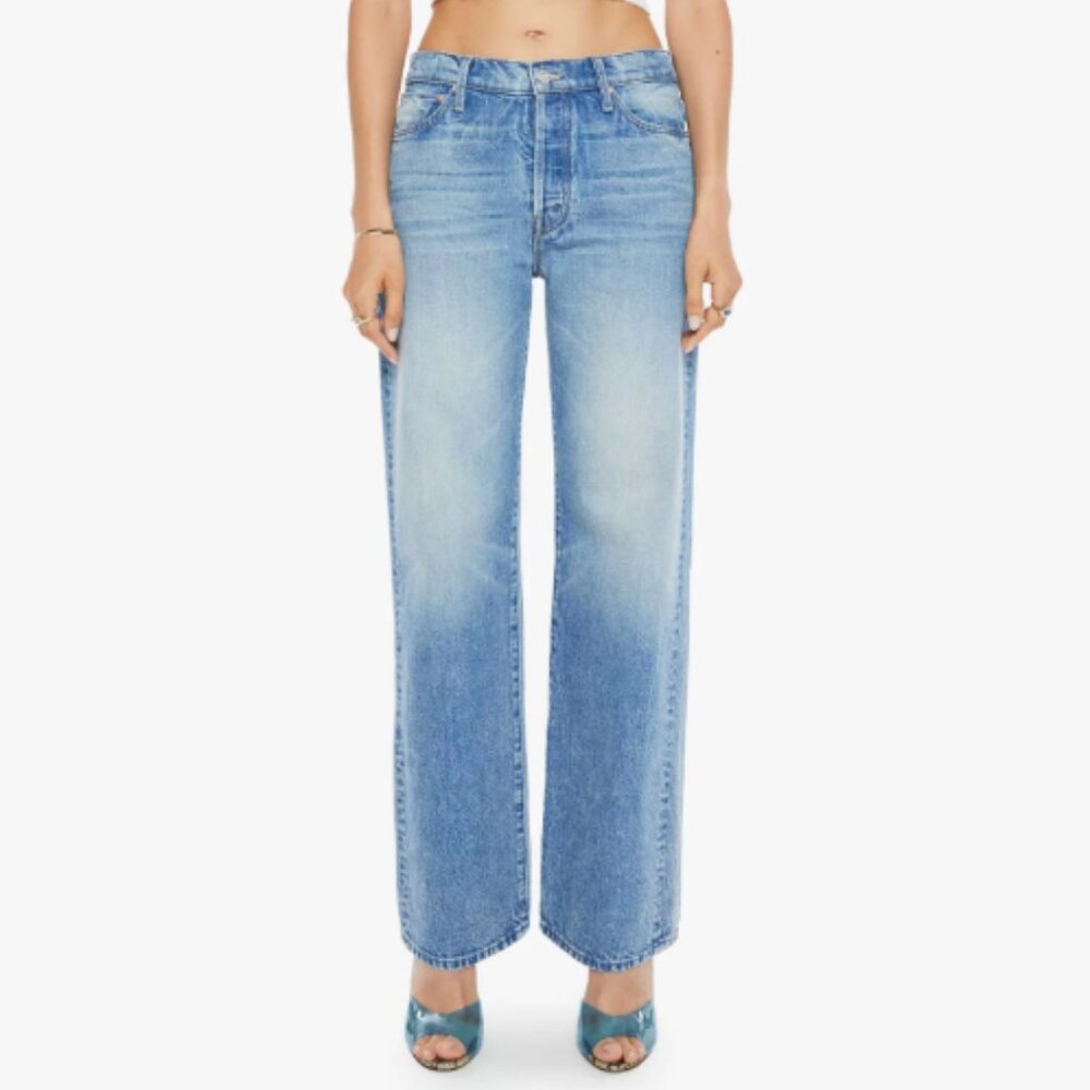 MOTHER DODGER BUTTON SNEAK - WOMENS SIZE 30